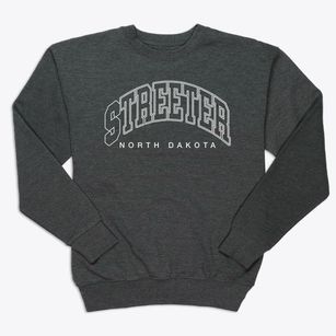 Streeter North Dakota Inline Premium Crewneck Sweatshirt