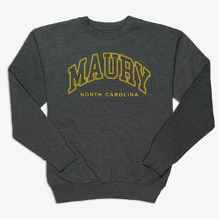 Maury North Carolina Inline Premium Crewneck Sweatshirt