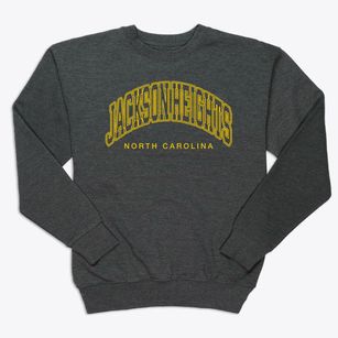 Jackson Heights North Carolina Inline Premium Crewneck Sweatshirt