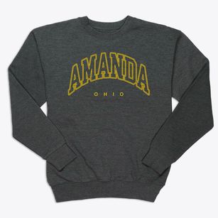 Amanda Ohio Inline Premium Crewneck Sweatshirt