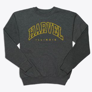 Harvel Illinois Inline Premium Crewneck Sweatshirt