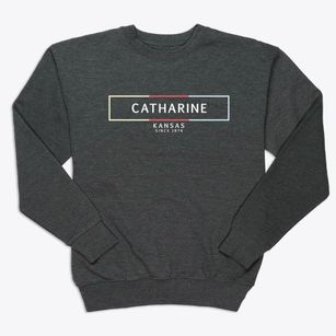 Catharine Kansas Artbox Premium Crewneck Sweatshirt