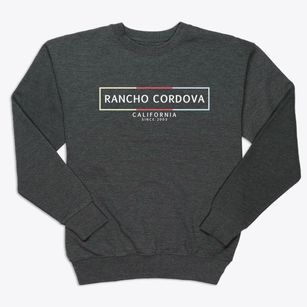Rancho Cordova California Artbox Premium Crewneck Sweatshirt
