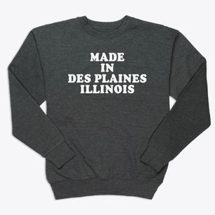 Des Plaines Illinois Classic 70s Premium Crewneck Sweatshirt