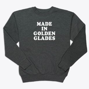 Golden Glades Florida Classic 70s Premium Crewneck Sweatshirt