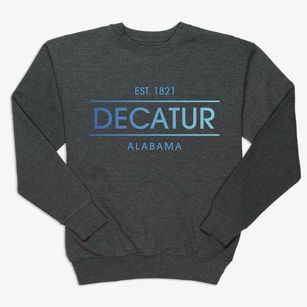 Decatur Alabama Horizon Premium Crewneck Sweatshirt