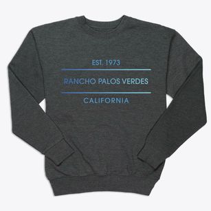 Rancho Palos Verdes California Horizon Premium Crewneck Sweatshirt