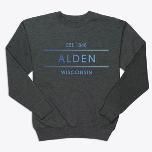 Alden Wisconsin Horizon Premium Crewneck Sweatshirt