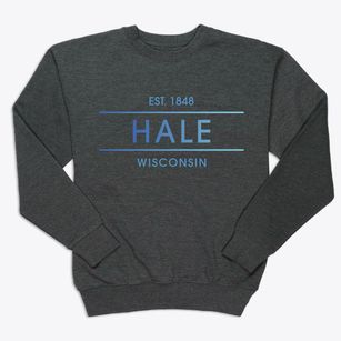 Hale Wisconsin Horizon Premium Crewneck Sweatshirt