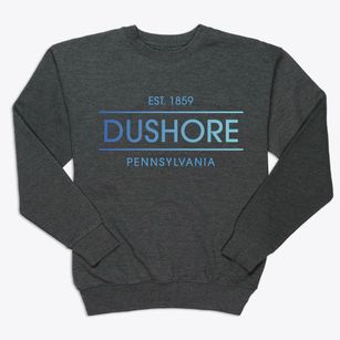 Dushore Pennsylvania Horizon Premium Crewneck Sweatshirt