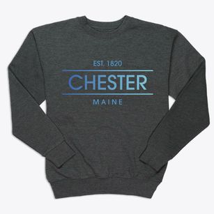 Chester Maine Horizon Premium Crewneck Sweatshirt