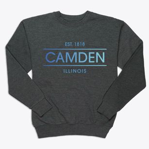 Camden Illinois Horizon Premium Crewneck Sweatshirt