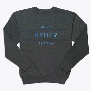 Hyder Alaska Horizon Premium Crewneck Sweatshirt