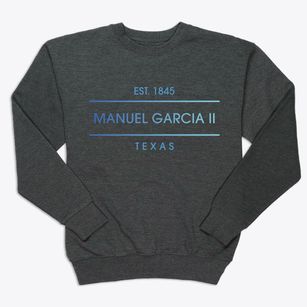 Manuel Garcia Ii Texas Horizon Premium Crewneck Sweatshirt
