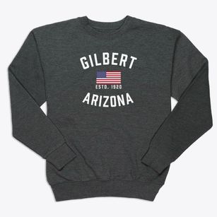 Gilbert Arizona Patriot Premium Crewneck Sweatshirt