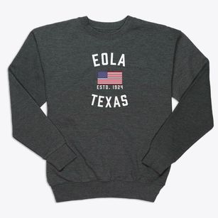 Eola Texas Patriot Premium Crewneck Sweatshirt