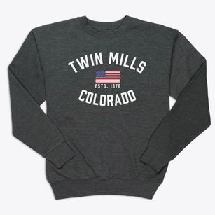 Twin Mills Colorado Patriot Premium Crewneck Sweatshirt