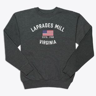 Laprades Mill Virginia Patriot Premium Crewneck Sweatshirt