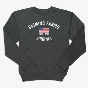 Skimino Farms Virginia Patriot Premium Crewneck Sweatshirt