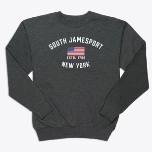South Jamesport New York Patriot Premium Crewneck Sweatshirt