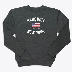 Sauquoit New York Patriot Premium Crewneck Sweatshirt