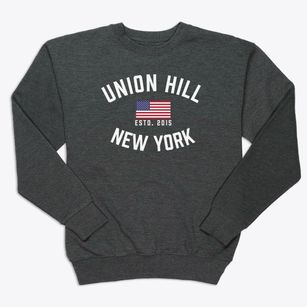Union Hill New York Patriot Premium Crewneck Sweatshirt