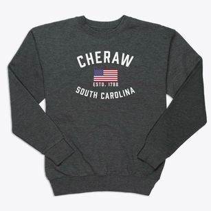 Cheraw South Carolina Patriot Premium Crewneck Sweatshirt