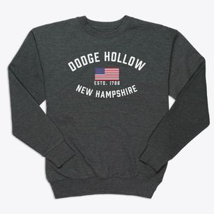 Dodge Hollow New Hampshire Patriot Premium Crewneck Sweatshirt