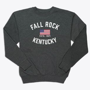 Fall Rock Kentucky Patriot Premium Crewneck Sweatshirt