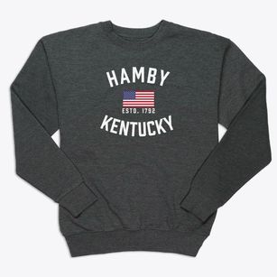 Hamby Kentucky Patriot Premium Crewneck Sweatshirt