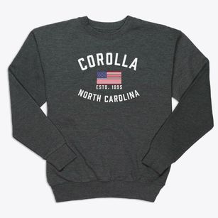 Corolla North Carolina Patriot Premium Crewneck Sweatshirt