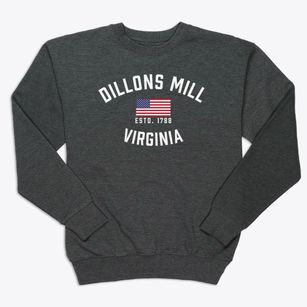 Dillons Mill Virginia Patriot Premium Crewneck Sweatshirt