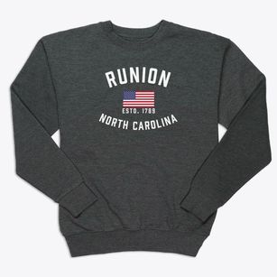Runion North Carolina Patriot Premium Crewneck Sweatshirt