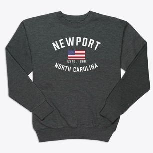 Newport North Carolina Patriot Premium Crewneck Sweatshirt
