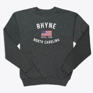 Rhyne North Carolina Patriot Premium Crewneck Sweatshirt