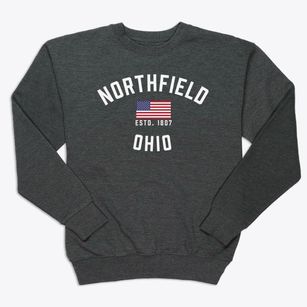Northfield Ohio Patriot Premium Crewneck Sweatshirt