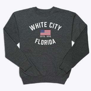 White City Florida Patriot Premium Crewneck Sweatshirt