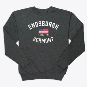 Enosburgh Vermont Patriot Premium Crewneck Sweatshirt