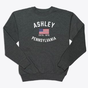 Ashley Pennsylvania Patriot Premium Crewneck Sweatshirt