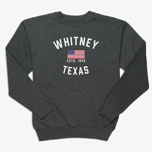 Whitney Texas Patriot Premium Crewneck Sweatshirt