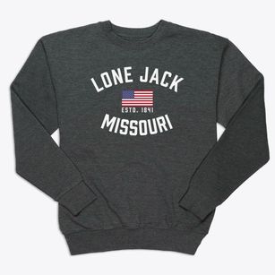 Lone Jack Missouri Patriot Premium Crewneck Sweatshirt