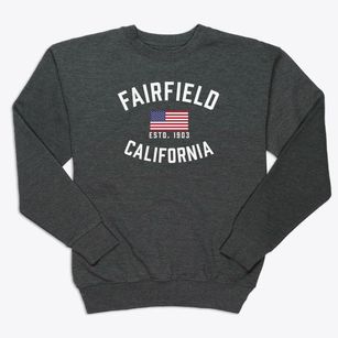 Fairfield California Patriot Premium Crewneck Sweatshirt