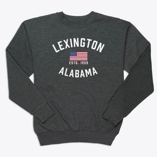Lexington Alabama Patriot Premium Crewneck Sweatshirt