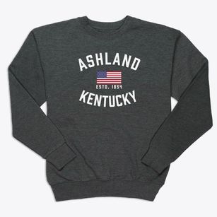 Ashland Kentucky Patriot Premium Crewneck Sweatshirt