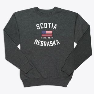 Scotia Nebraska Patriot Premium Crewneck Sweatshirt