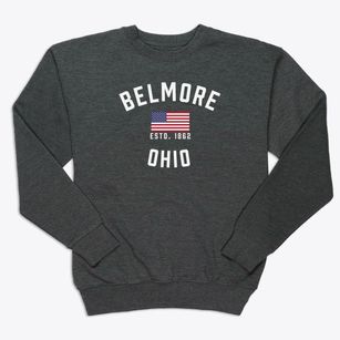 Belmore Ohio Patriot Premium Crewneck Sweatshirt