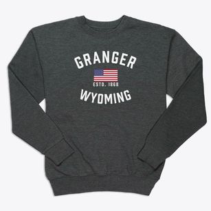 Granger Wyoming Patriot Premium Crewneck Sweatshirt