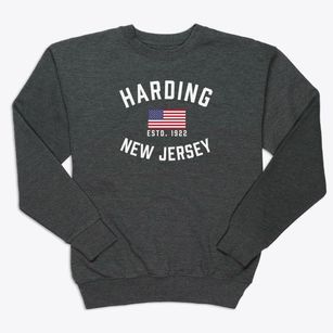 Harding New Jersey Patriot Premium Crewneck Sweatshirt