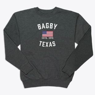 Bagby Texas Patriot Premium Crewneck Sweatshirt