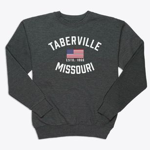 Taberville Missouri Patriot Premium Crewneck Sweatshirt